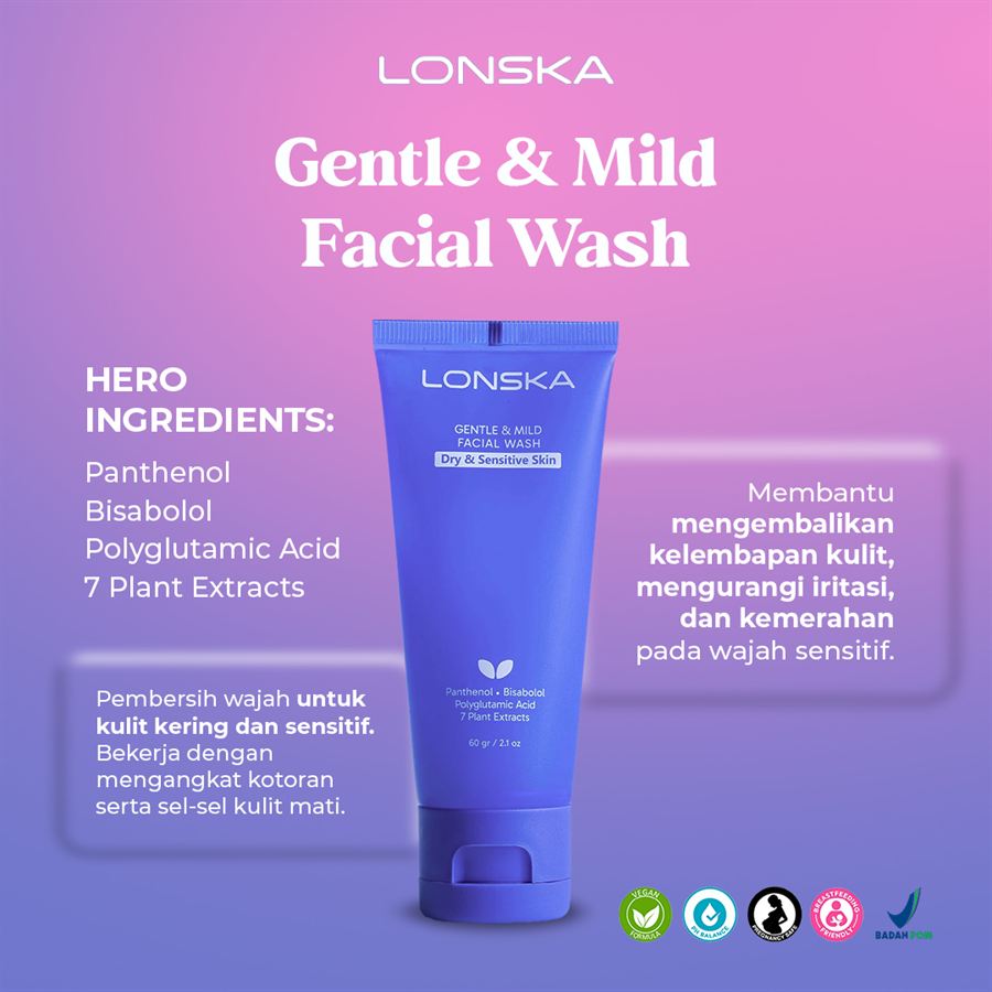 Gentle & Mild Facial Wash